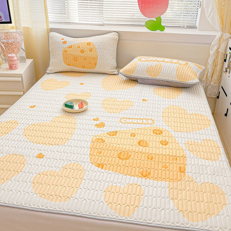 Cheese 3-Piece Summer Bedding Mat Set