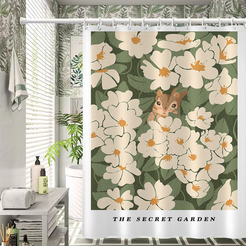 Squirrel Shower Curtain