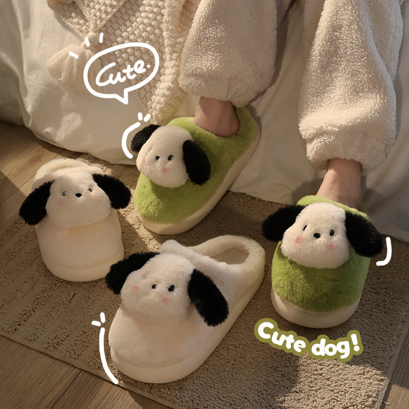 Pochacco Couple Fleece Slipper