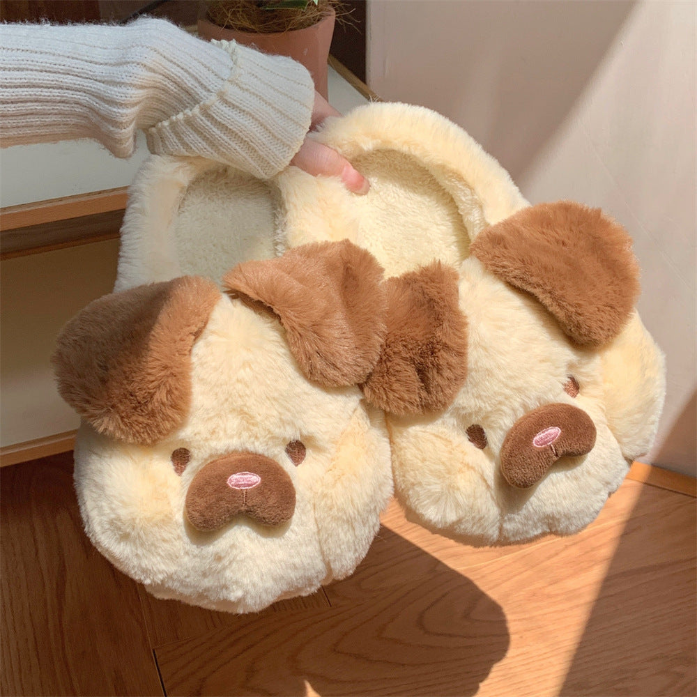 Bulldog Fleece Slipper