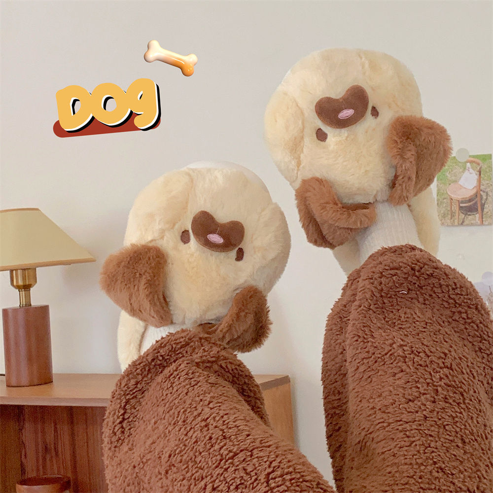 Bulldog Fleece Slipper