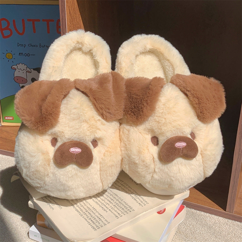 Bulldog Fleece Slipper