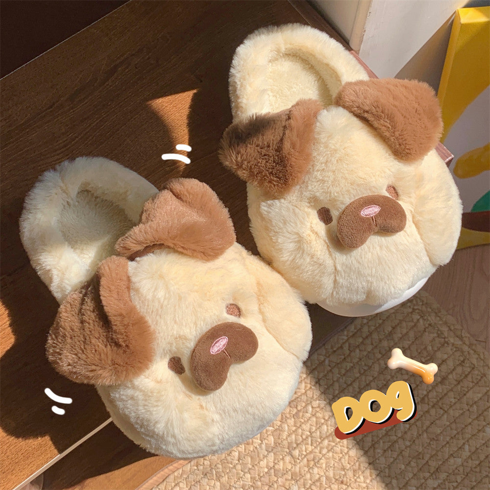 Bulldog Fleece Slipper