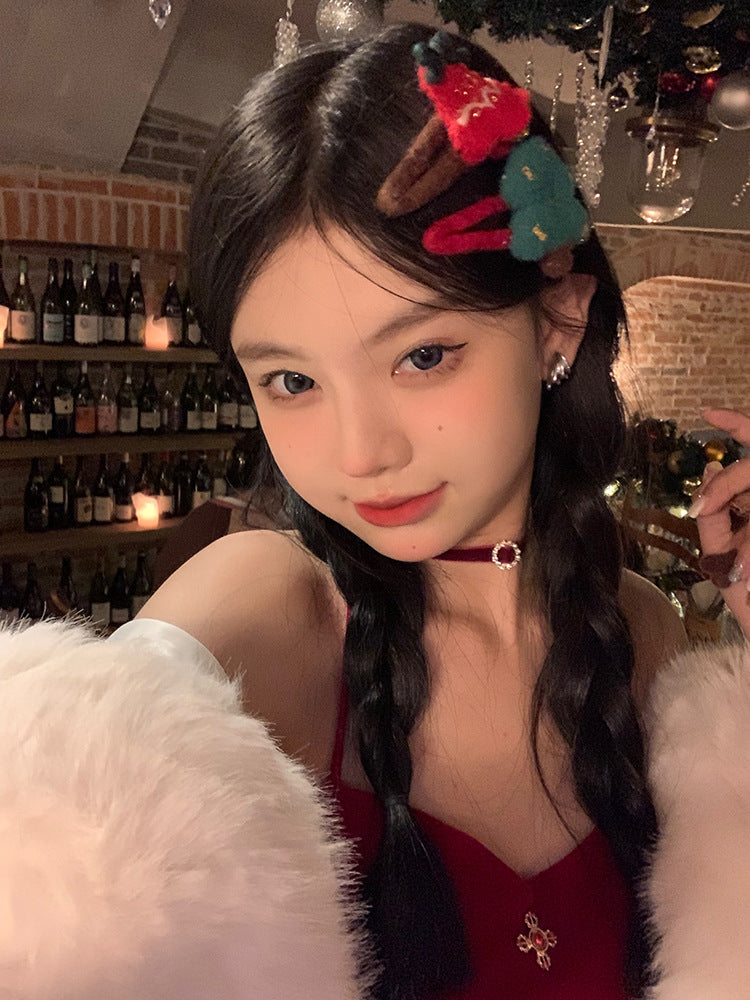 Felt Christmas Hairclip