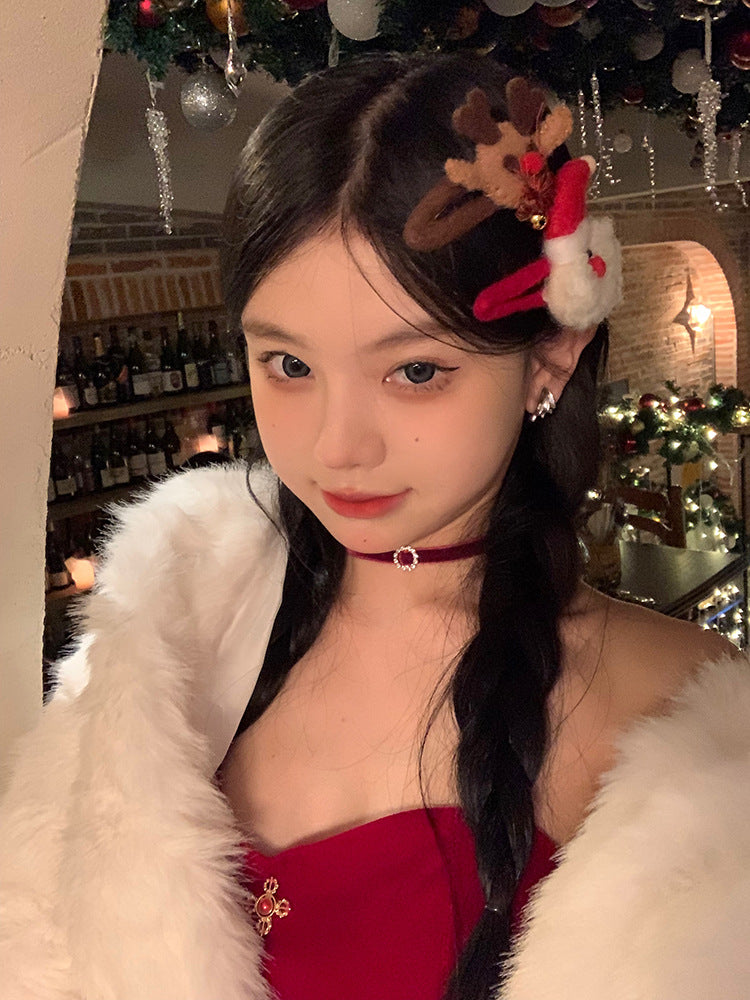 Felt Christmas Hairclip