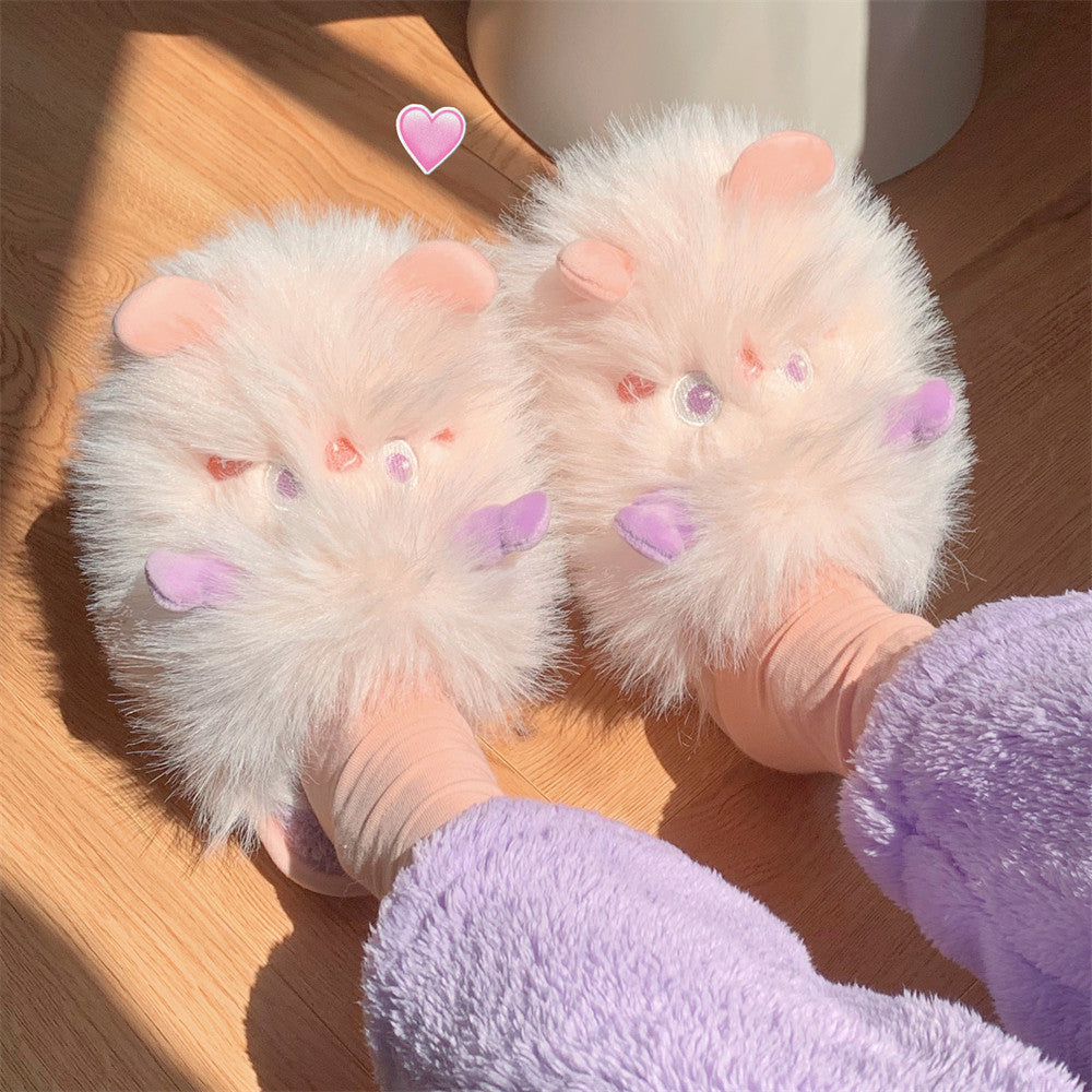 Fluffy Fur Monster Slipper