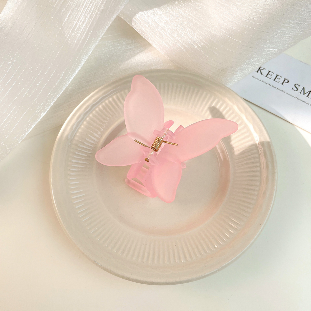 Matte Butterfly Claw Clip