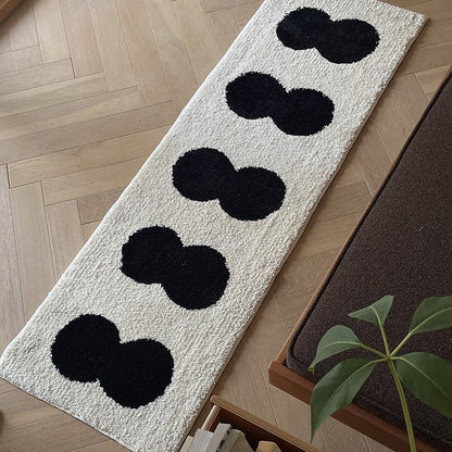 Contrast Dots Tufted Mat