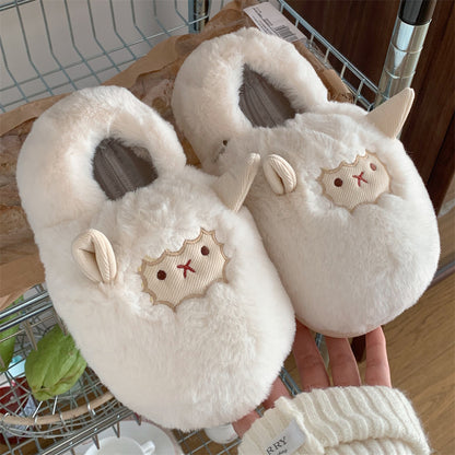 Fluffy Sheep Slipper
