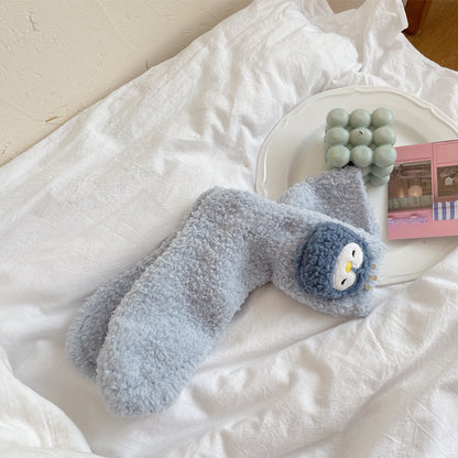 Stuffed Animals Fleece Socks