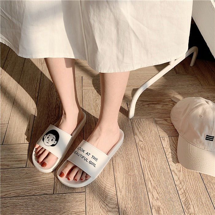 Neutral Face Slippers