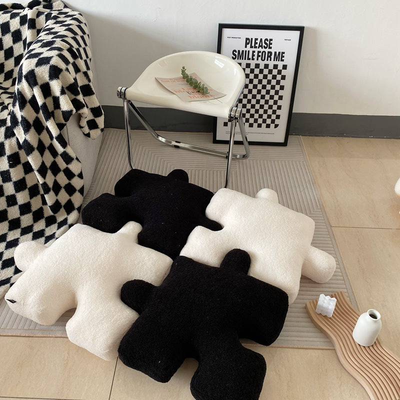 Fleece Puzzle Cushion
