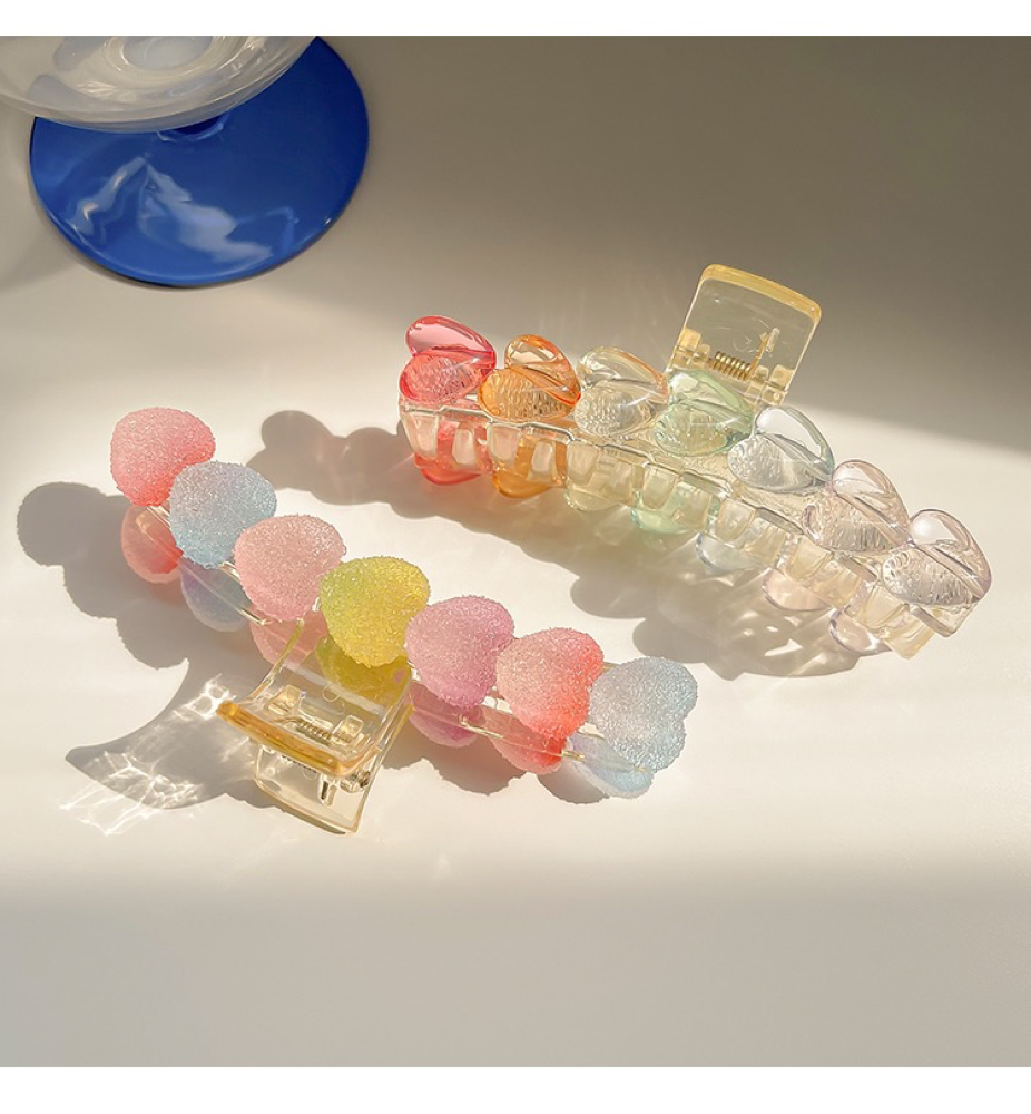 Rainbow Gummy Candy Claw Clip