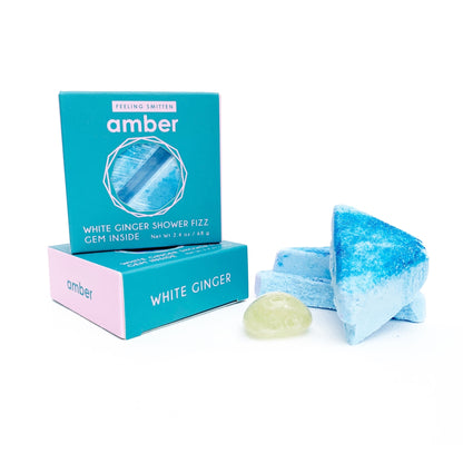 Amber Shower Fizz Steamer (Gem Inside) / 琥珀宝石浴球（洗完澡就能拥有一颗小宝石哟）