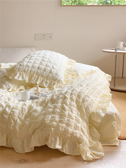 Cream Puff Cotton 4-Piece Bedding Set