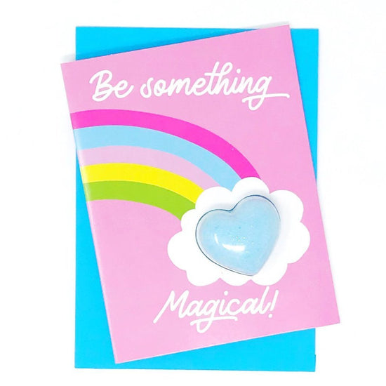 Be Something Magical - Greeting Card Bath Bomb / 甜蜜爱心魔法 - 贺卡浴球