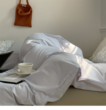 Floral Cotton 4-Piece Bedding Set
