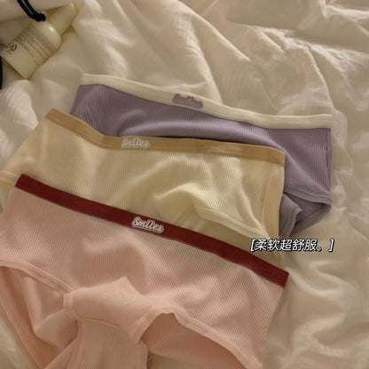 Soft Cotton Mid Waisted Underwear