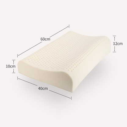 RoyalLatex Massage Curved Pillow