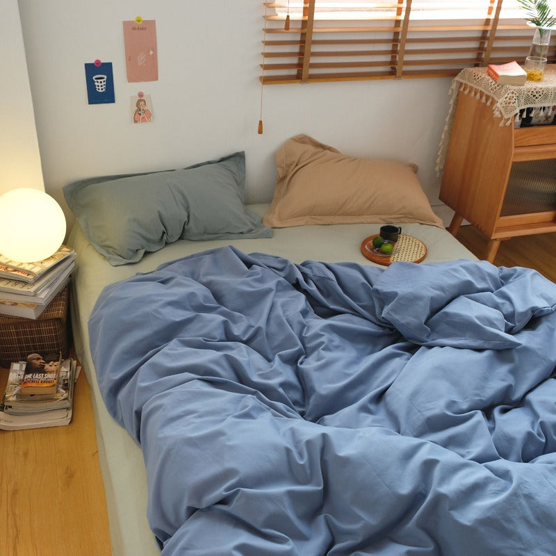 Cozy Mixed Colors 4-Piece Bedding Set